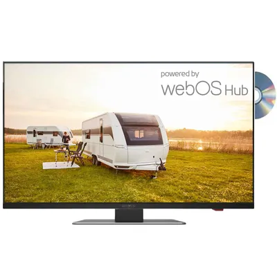 Produktbild von Reflexion LDDX27iBT_Black Smart TV mit int. DVD-Laufwerk für Caravan 12/24/230 Volt