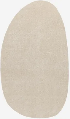 Produktbild von Moderner einfarbiger Friséteppich Design Milano Stone CRE101