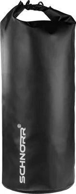 Produktbild von SCHNORR Drybag 40L Schwarz - wasserdichter Packsack 1000D mit Rollverschluss