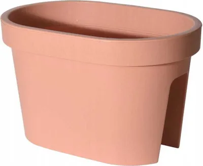 Obrázek produktu pro Terakotový oválný balkonový květináč 27x40x25 cm