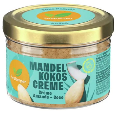 Produktbild von Seeberger Mandel Kokos Creme 180g