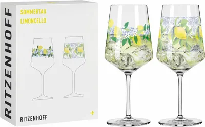 Obrázok produktu pre Ritzenhoff Limoncello sada 2 pohárov Summer Dew 021 022, Rea & Behnke F25, krištáľové sklo, 544 ml, 2931021