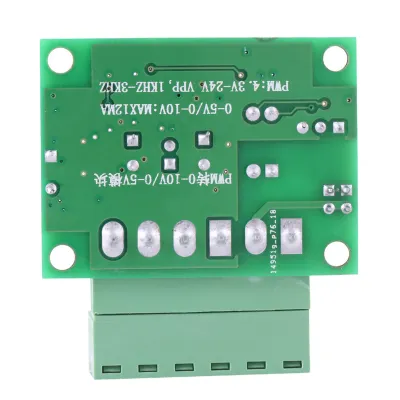Zdjęcie produktu dla Konwerter sygnału PWM na napięcie, moduł sygnału PWM na napięcie, konwerter sygnału PWM na napięcie 1-3KHZ, konwerter sygnału PWM na napięcie 0-10V, konwerter sygnału PWM