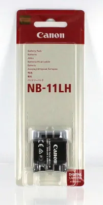 Produktbild von Akku für Canon IXUS 170 Li-Ion 3,6 Volt 800 mAh schwarz.