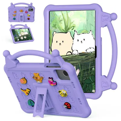 Obrázek produktu pro Dětské pouzdro pro Honor Pad X9 / X8 Pro/ X9A / X10 Pro nárazuvzdorné EVA pouzdro s rukojetí a funkcí stojánku Fialová