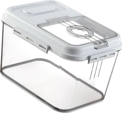 Obrázek produktu pro Flip Top Rice Bucket Velkokapacitní utěsněný kontejner na skladování obilí Cereal Dispenser Suché potravinové kanystry