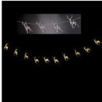 Obrázok produktu pre LED svetelná reťaz Jeleň 10 LED