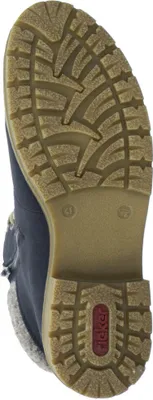 Zdjęcie produktu dla Rieker buty damskie botki sznurowane buty niebieski casual, rozmiar buta:36 EU