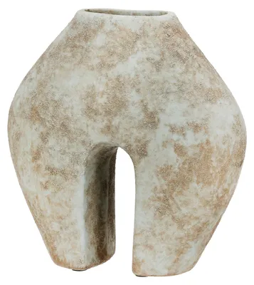 Produktbild von Gilde Vase, "Remina", Keramik, grün, VE 3, L. 7 cm, B. 21 cm, H. 21 cm