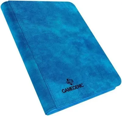 Produktbild von Gamegenic Zip Up 8 Pocket Sammelkartenmappe Blau  Kinder Blau One Size