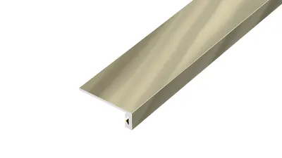 Obrázek produktu pro AP26/1 ukončovací lišta samolepící ACARA, hliník elox titan, 8 mm, 2,7 m