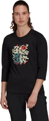 Produktbild von Five Ten Graphic 3/4-arm T-shirt Schwarz M Frau Schwarz M