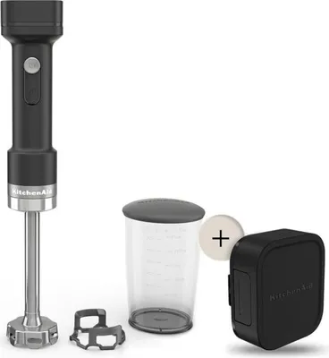 Zdjęcie produktu dla KitchenAid 5KHBRV71BM, Blender immersyjny, 0,7 l, Czarny