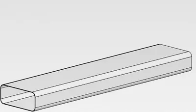 Produktbild von Flachrohr System 150 - Flachkanal