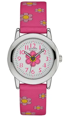 Produktbild von Adora Youngline > Kinderuhr analog Mineralglas pink > Leuchtzeiger