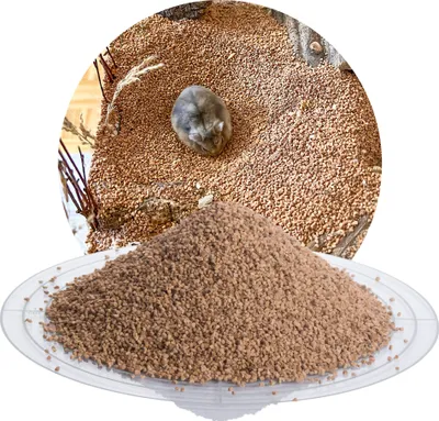 Produktbild von Schicker Mineral-Hamsterglück Nussschalenstreu 3,5 kg-
