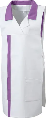 Produktbild von Überwurfschürze Fb. purple Gr. I  : Größe I : 50% Polyester 50% Baumwolle 210 g/m² : purple