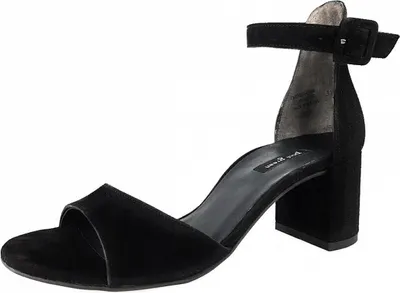 Produktbild von Paul Green Damenschuhe Sandalen Hoch Sandalette Schwarz Freizeit, Schuhgröße:EUR 37.5 | UK 4.5