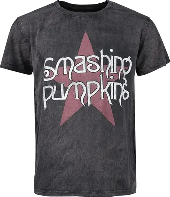 Produktbild von The Smashing Pumpkins T-Shirt Herren Star Logo grau XL