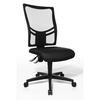 Produktbild von Topstar Bürodrehstuhl ohne Armlehnen, schwarz
