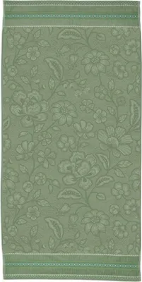 Produktbild von Pip Studio Duschtuch Jasmin Jacquard Farbe Green Größe 70x140