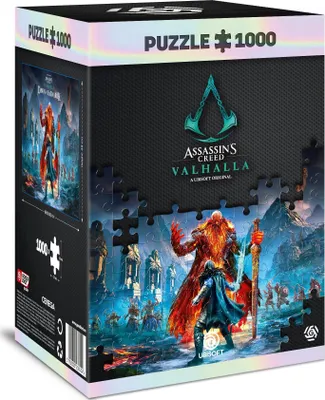 Obrázek produktu pro Merc  Puzzle AC Valhalla Dawn of Ragnark 1000 Teile - Diverse  - (Spielwaren / Merch Brett-/Kartenspiele, Puzzle)