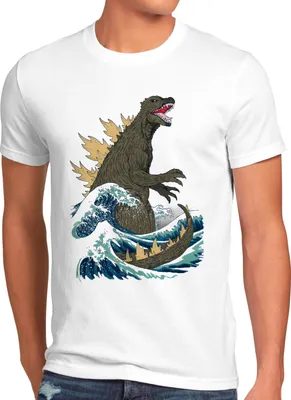 Produktbild von style3 Kanagawa Monster Herren T-Shirt japan wave nipon tokio tokyo