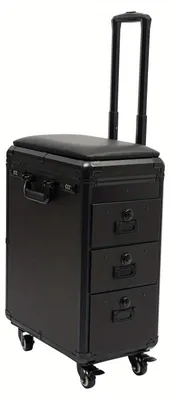 Produktbild von Kosmetiktrolley – Kosmetikkoffer – Make-up-Organizer – Koffer für Nageldesigner – Trolley – Mobil mit 4 Rollen