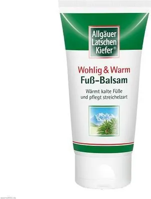 Produktbild von Allgäuer Latschenk. Fuß Balsam wohlig & warm 75 ml