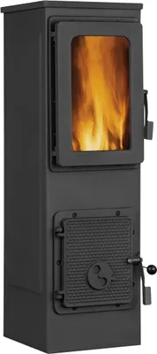 Produktbild von Kaminofen Vesuv Lux 6 kW mit Sichtfenster