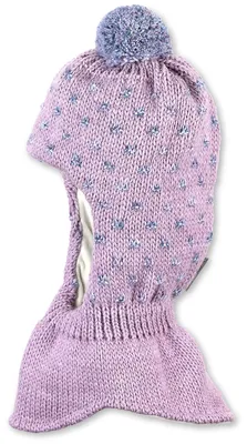 Produktbild von Sterntaler Baby - Mädchen Schalmütze Kleinkinder Schalmütze Strick Punkte, rosa
