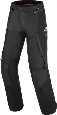 Image de Pantalon de moto en textile imperméable Alpinestars Andes V4 Drystar, noir, taille S