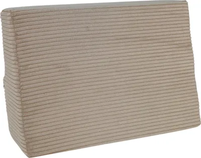 Obrázok produktu pre Pillows24 - Súprava vankúšov na nábytok z paliet z manšestrovej tkaniny, 120x80, sedadlo a operadlo z europaliet | Farba Cappuccino