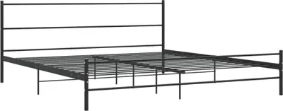 Immagine prodotto di Struttura letto in metallo nero 180×200 cm
