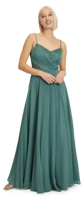 Obrázek produktu pro Vera Mont, dámské šaty, model 0258/4825, barva: tmavě zelená ("Dark Forest"), velikost 16, alternativa: tmavě zelená, velikost 42