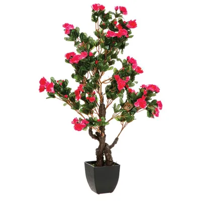 Obrázok produktu pre Umelá rastlina AZALIA, ružová, 81 cm