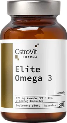 Produktbild von OstroVit | Elite Omega 3 1000 mg + Vitamin E