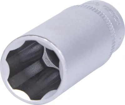 Produktbild von KS TOOLS 911.1433-E 1/4" Sechskant-Stecknuss, lang, 13mm, auf Hänger