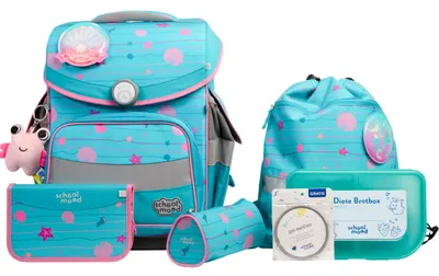 Produktbild von School Mood Timeless Pro Lilly (Meerjungfrau), 7-tlg. Schulranzenset