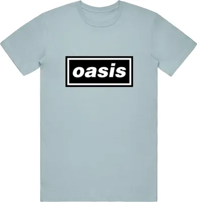 Produktbild von Oasis - "Decca" T-Shirt für Herren/Damen Uni RO508 (XL) (Hellblau)