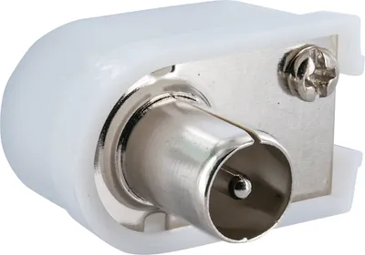 Obrázok produktu pre Schwaiger WST10-Serie, IEC, Samec, Samica, Nerezová oceľ, Biela, Plast, 1 kusov