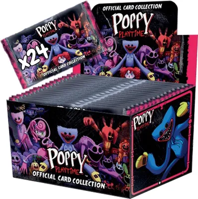 Produktbild von Poppy Playtime – Display Of 24 Booster Packs – 120 Collectible Cards