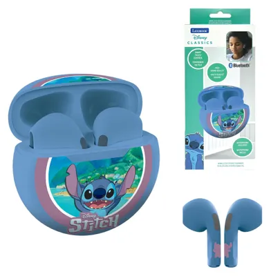 Produktbild von Lexibook, Stitch, Bluetooth-Ohrhörer, blau, HPBT05DLXB