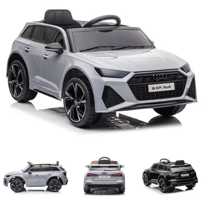 Produktbild von ES-Toys Kinder Elektrofahrzeug Audi RS6 lizenziert Kunstledersitz EVA-Reifen MP3