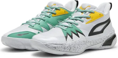 Zdjęcie produktu dla Buty do koszykówki Puma Genetics Speckle Szare EU 42 1/2 Męskie Szare EU 42 1/2