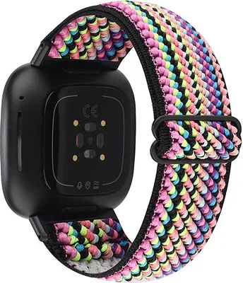 Produktbild von BStrap Pattern Armband für Garmin Vivoactive 5, rainbow