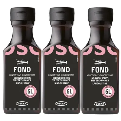 Produktbild von Oscar Norwegischer Tiefseehummerfond Konzentrat 3er Pack 200ml