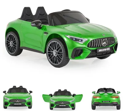 Obrázek produktu pro Moni dětské elektrické autíčko Mercedes-Benz DK-SL63 dvoumístné na dálkové ovládání Bluetooth zelené
