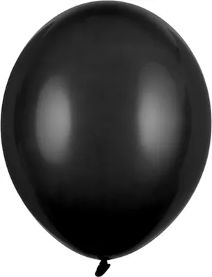 Produktbild von 100 Latexballons "Strong" 30cm Ø | Pastel Black