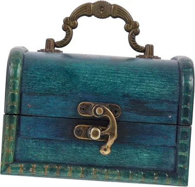 Image de Boîte à bijoux en bois avec inscription personnalisée, rangement à bijoux rétro, 11,5 × 8 × 8 cm